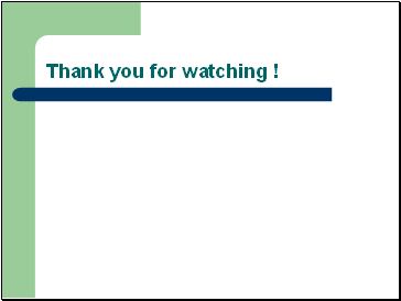 Thank you for watching !