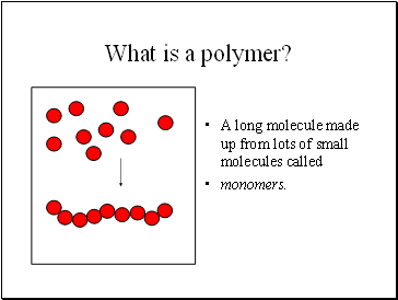 What is a polymer?