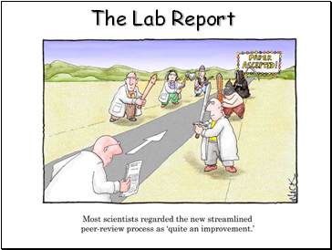 Writing the Lab Report