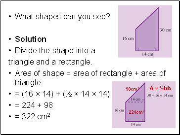 What shapes can you see?
