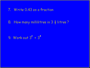 Write 0.43 as a fraction
