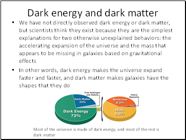 Dark energy and dark matter