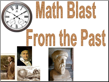 Pythagoras Blast From The Past