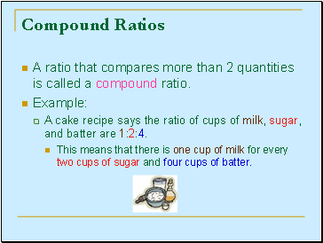 Compound Ratios