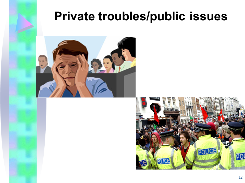 Personal Troubles Brought On By Public Issues