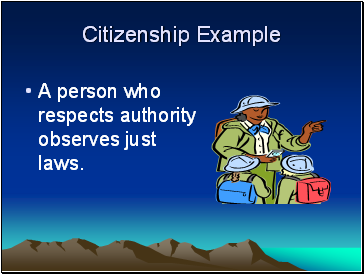 Citizenship Example