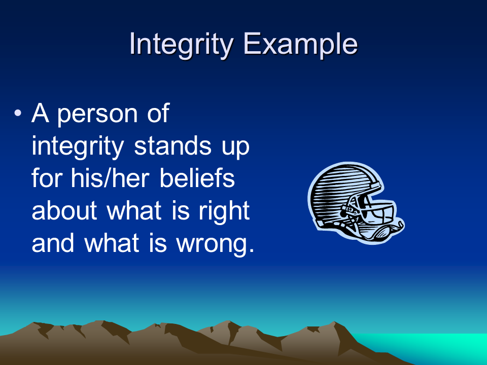 Character Education Trustworthiness - Presentation English Language