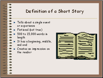 Definition of a Short Story