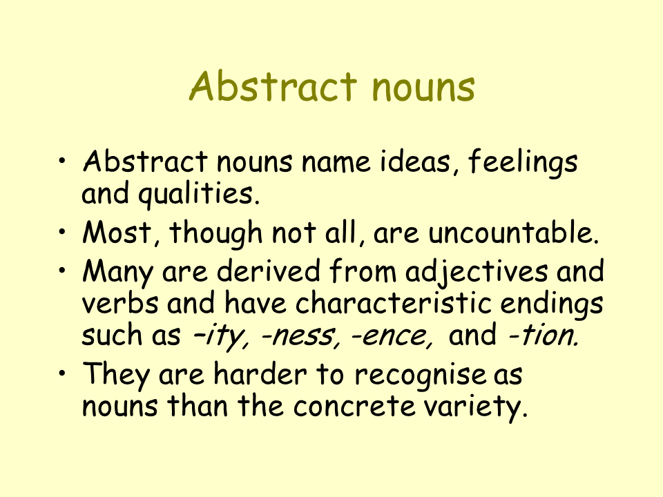 What Are Abstract, Concrete Nouns? Definition, Examples