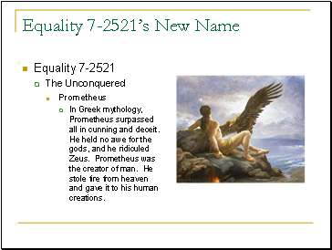 Equality 7-2521s New Name