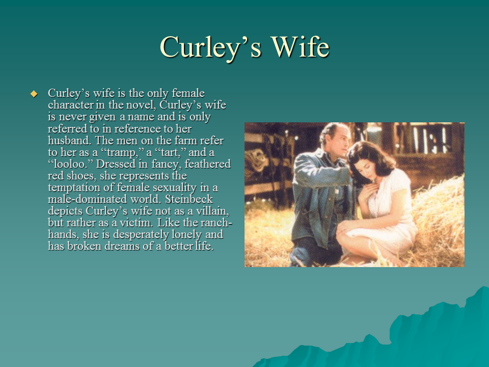 😀 Curleys wife loneliness quotes with page numbers. SparkNotes Of Mice