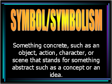 Symbol/Symbolism
