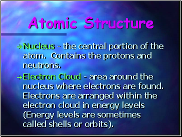 Atomic Structure