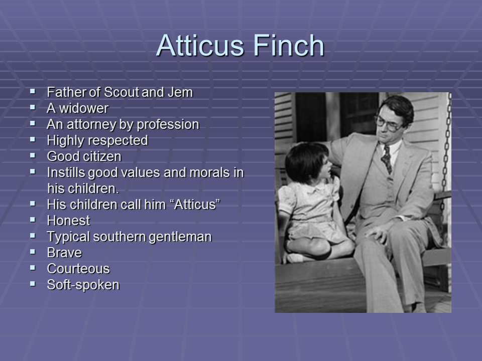 Atticus finch personality traits