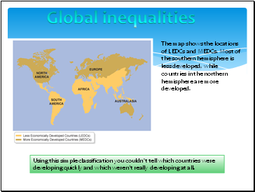 Global inequalities