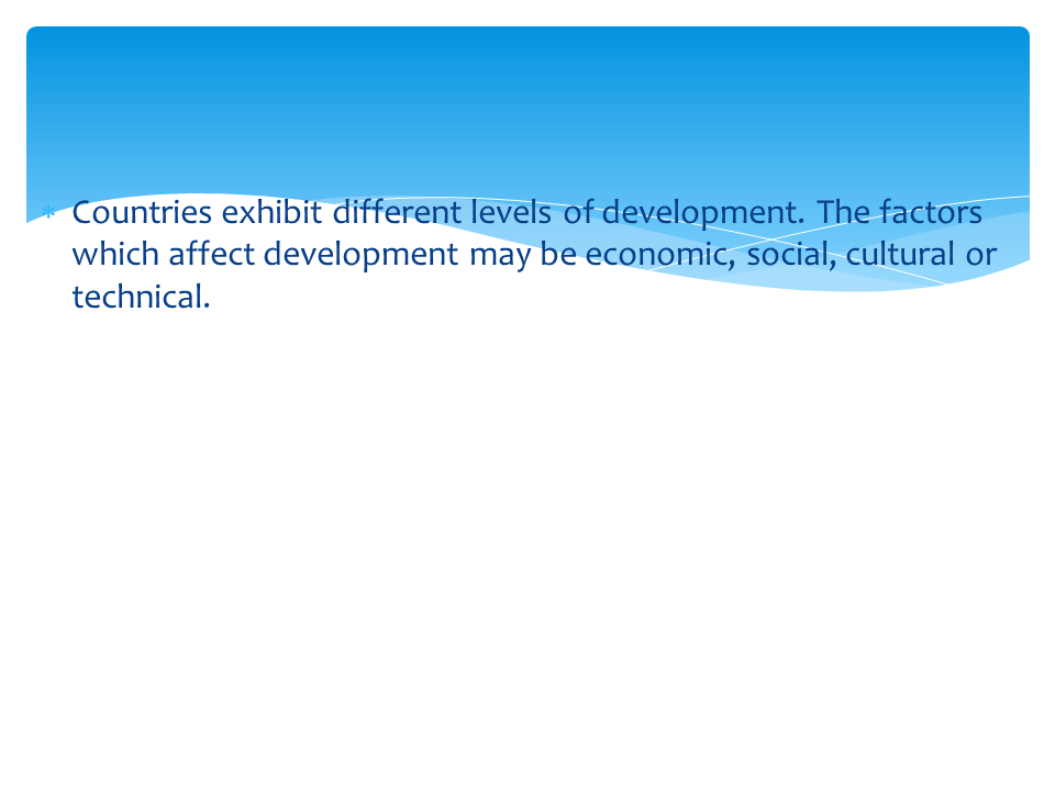 Social development theory