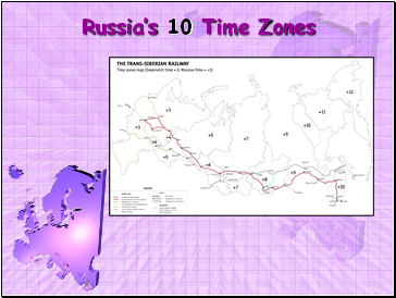 Russias 10 Time Zones