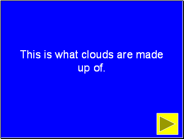 This is what clouds are made up of.