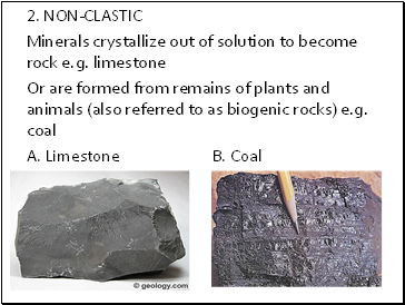 2. NON-CLASTIC