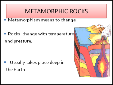 Metamorphic rocks