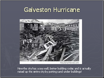 Galveston Hurricane