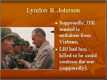 Lyndon B. Johnson