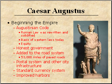 Реферат: Caesar Augustus Essay Research Paper Caesar Augustus