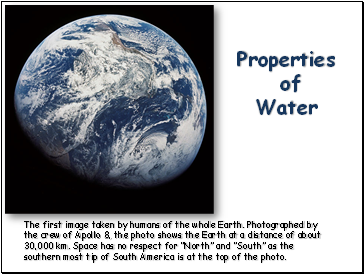 Properties of Water