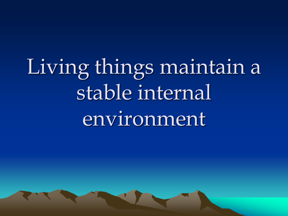 8 characteristics of living things