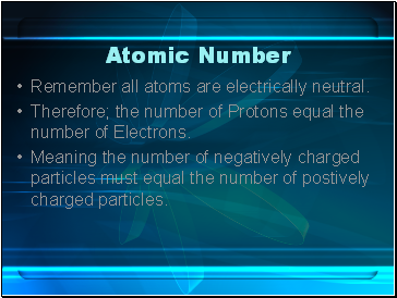 Atomic Number