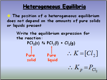 Heterogeneous Equilibria