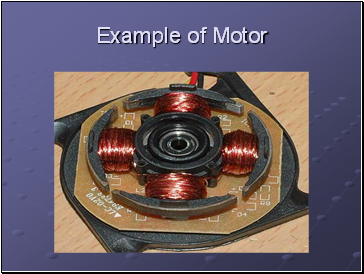 Example of Motor