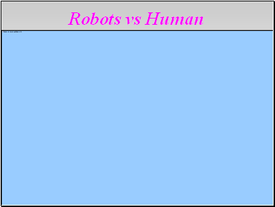 Robots vs Human