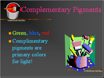 Complementary Pigments