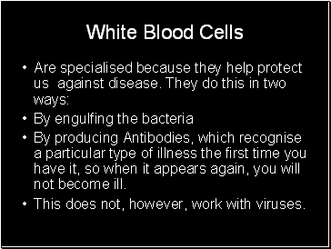 White Blood Cells