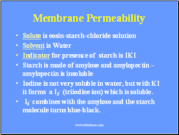 Membrane Permeability