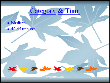 Category & Time