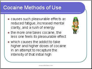 Cocaine Methods of Use