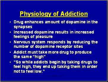 Physiology of Addiction