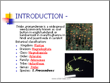 INTRODUCTION -