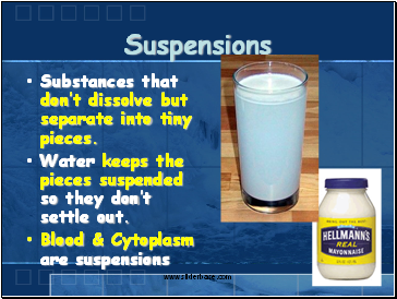 Suspensions