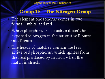 Group 15The Nitrogen Group