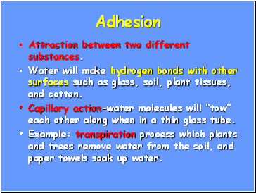 Adhesion