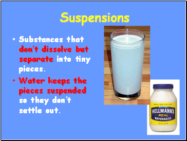 Suspensions