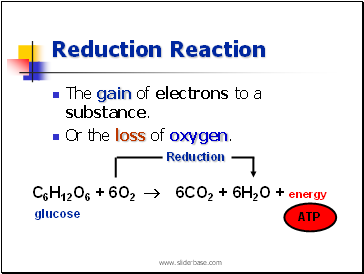 Reduction Reaction