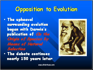Opposition to Evolution