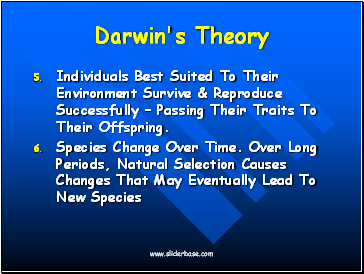 Darwin's Theory