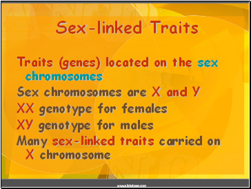 Sex-linked Traits
