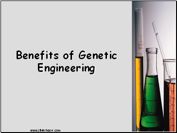 Benefits of Genetic Engineering