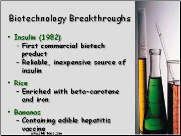Biotechnology Breakthroughs